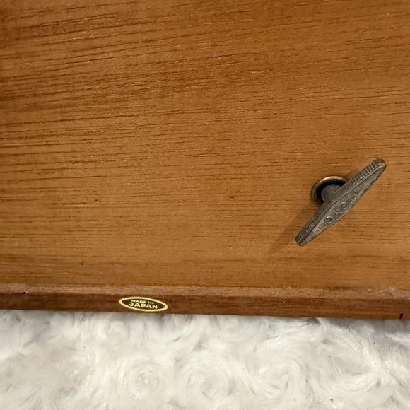 Vintage Wooden Musical Jewelry Cabinet - the Godfather (Love theme) song - Picture 4 of 11